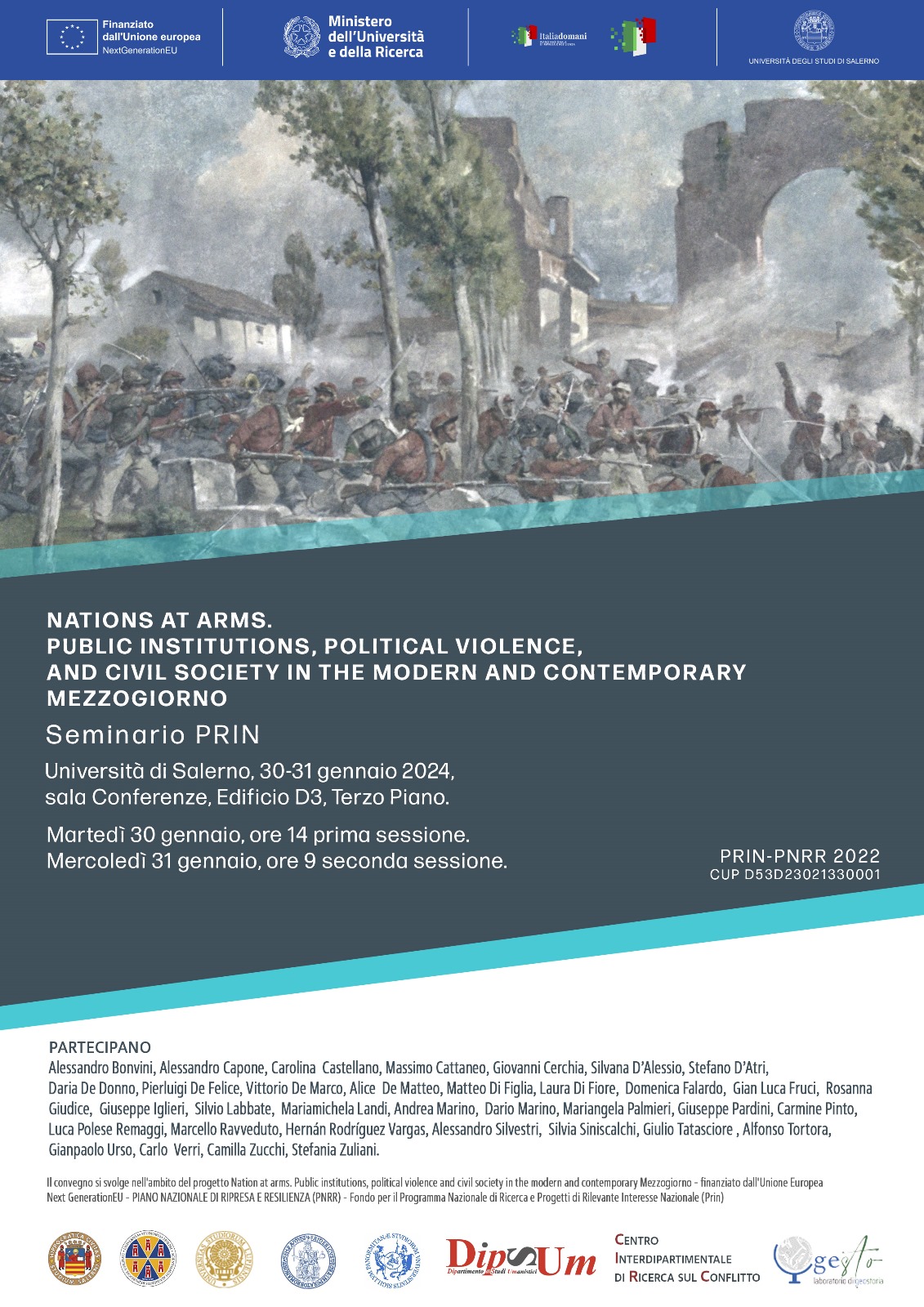 Nations at Arms. Public Institutions, Political Violence and Civil Society in the Modern and Contemporary Mezzogiorno