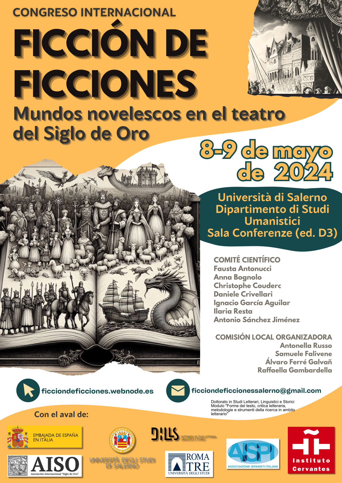 Ficción de ficciones. Mundos novelescos en el teatro del Siglo de Oro