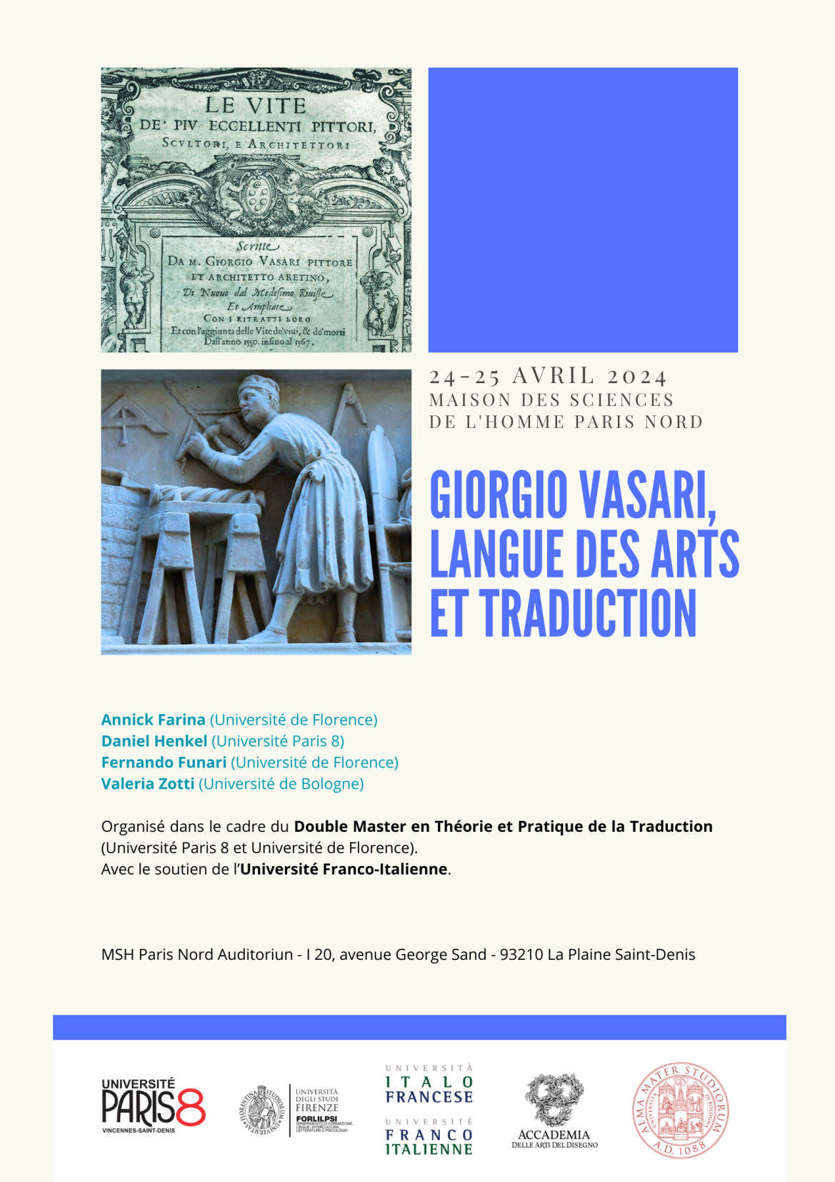 "Giorgio Vasari, langue des artes et traduction"