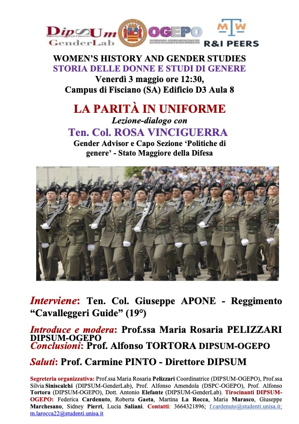 La parità in uniforme