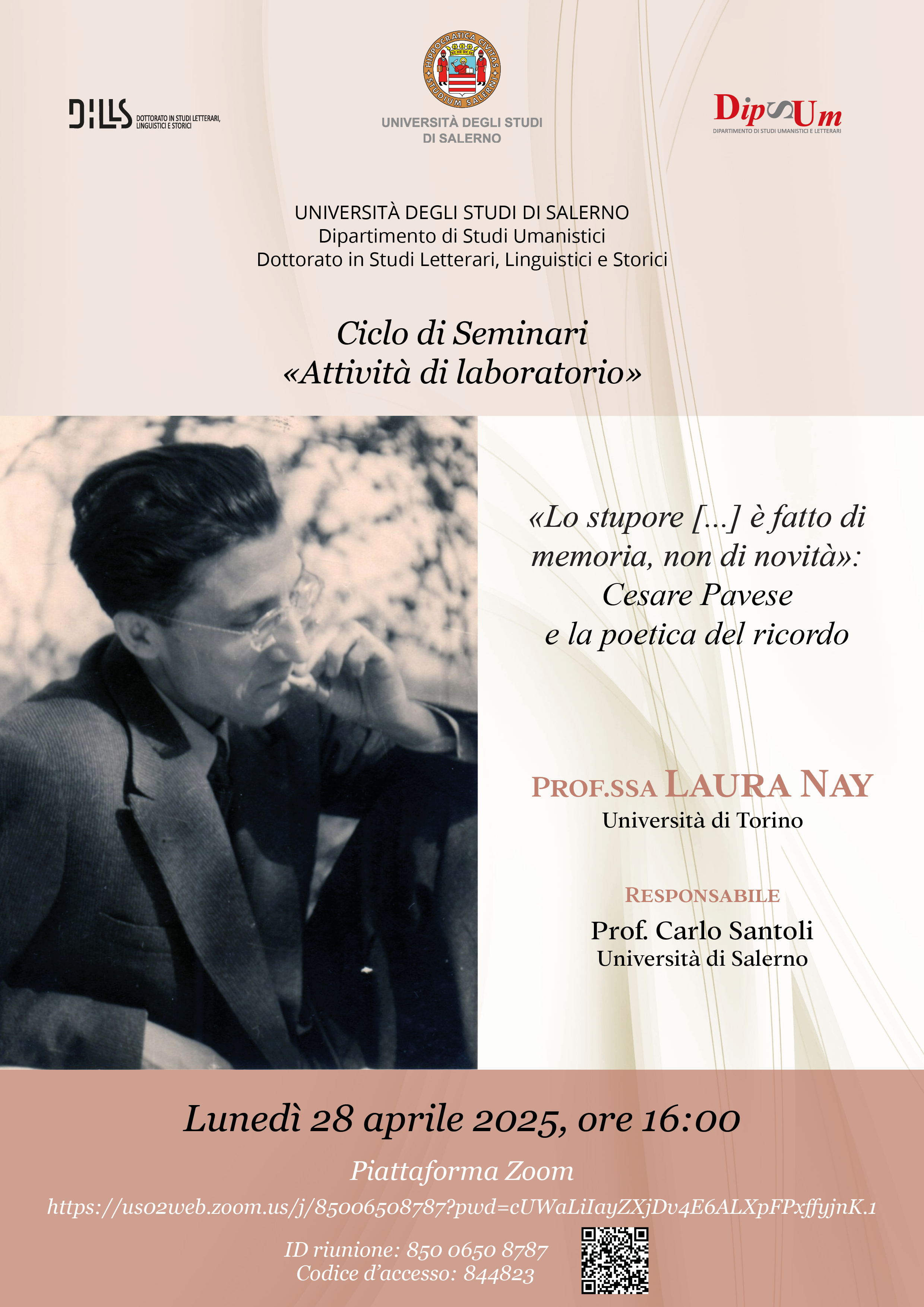«Lo stupore [...] è fatto di memoria, non di novità»: Cesare Pavese e la poetica del ricordo