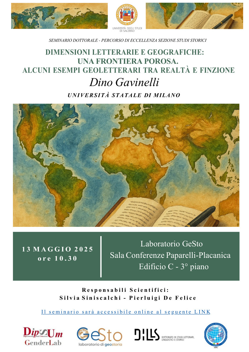 Dimensioni letterarie e geografiche: una frontiera porosa. Alcuni esempi geoletterari tra realtà e finzione