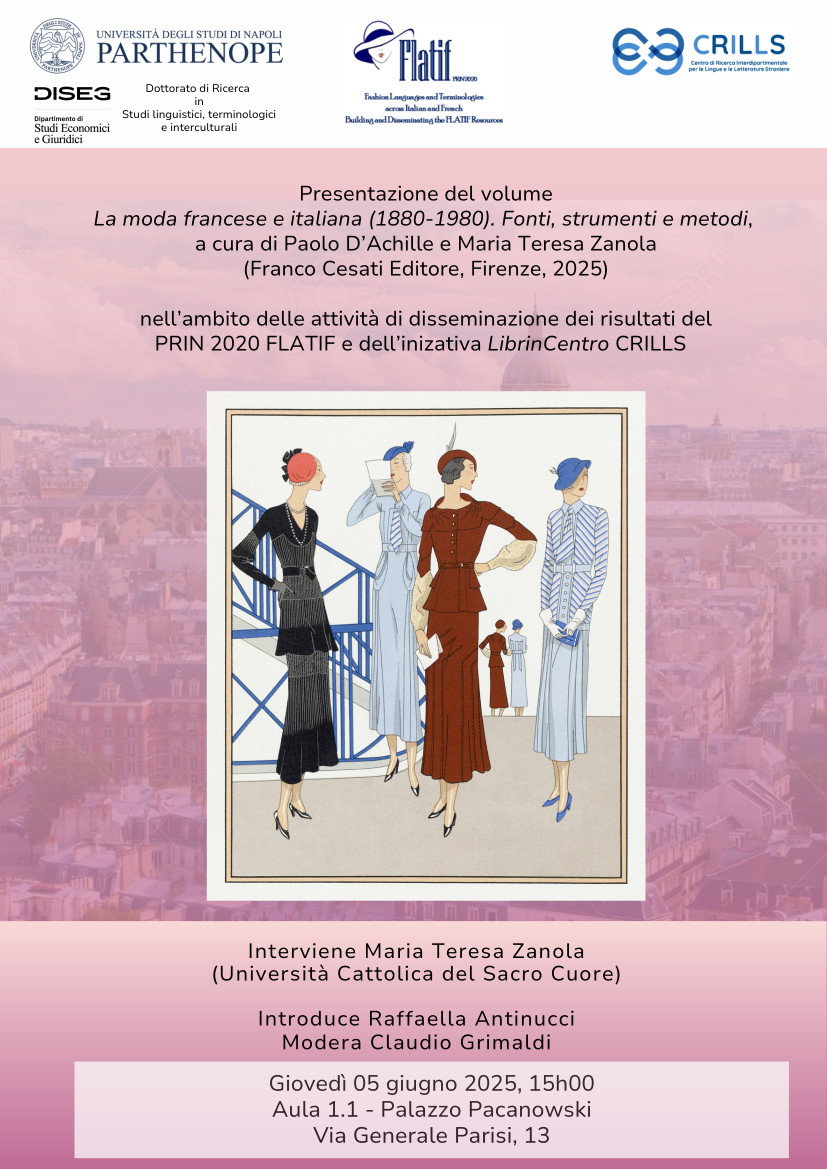 La moda francese e italiana (1880-1980). Fonti, strumenti e metodi