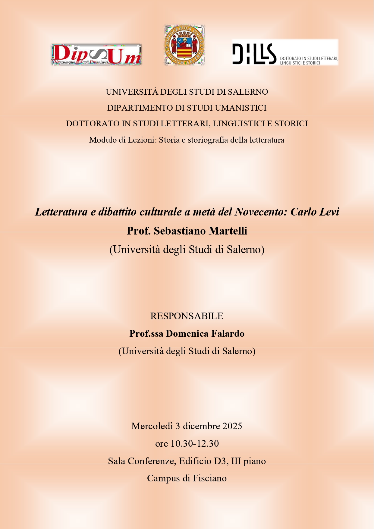 Letteratura e dibattito culturale a metà del Novecento: Carlo Levi
