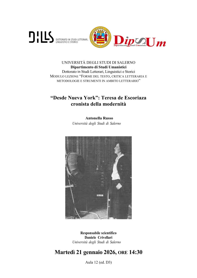 “Desde Nueva York”: Teresa de Escoriaza cronista della modernità