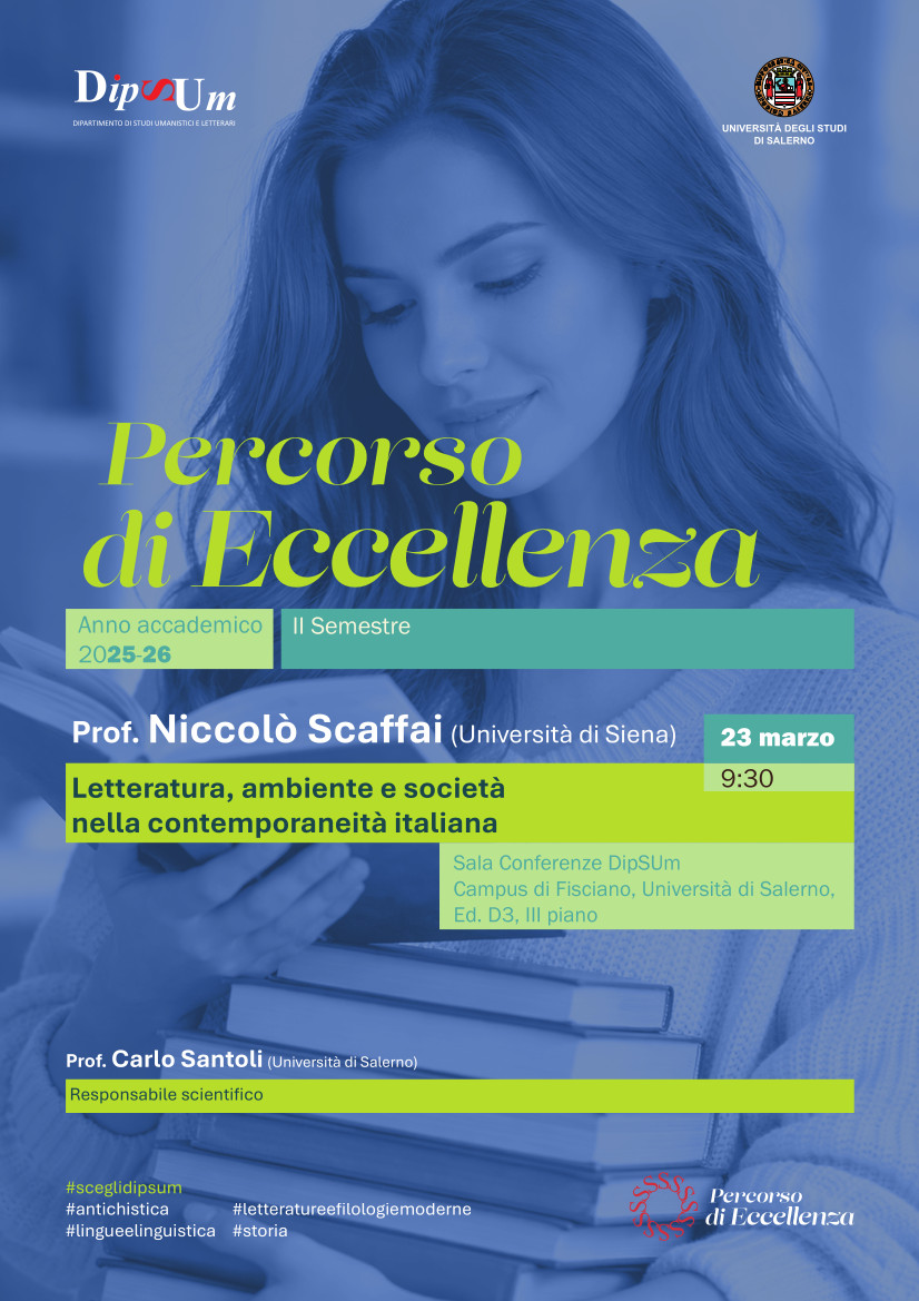 Letteratura, ambiente e società nella contemporaneità italiana