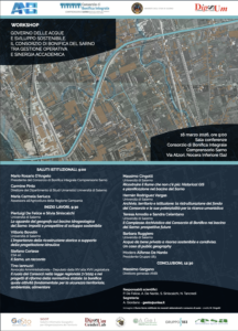 Il Consorzio di Bonifica del Sarno tra gestione operativa e sinergia accademica