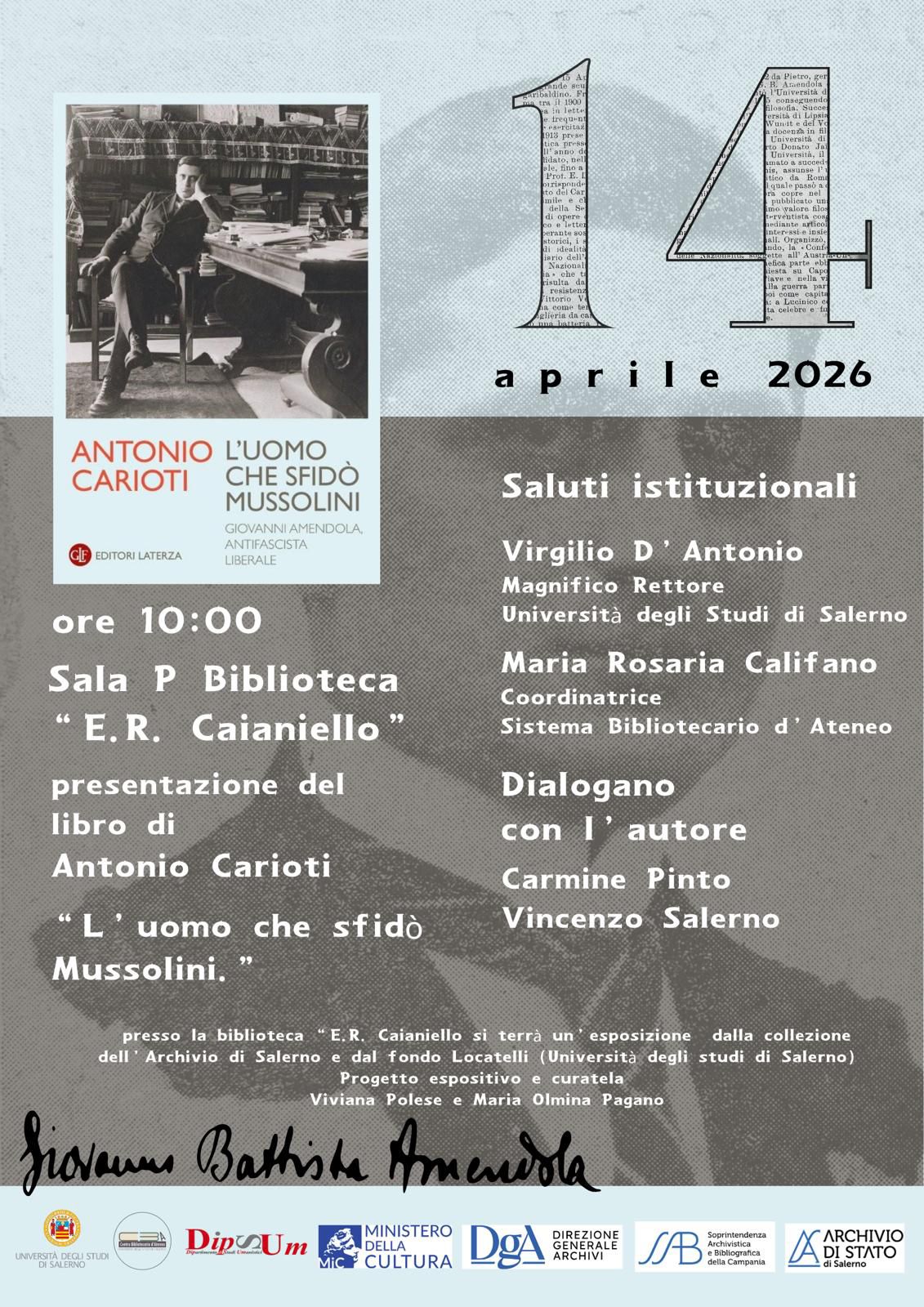 Antonio Carioti: l'uomo che sfidò Mussolini