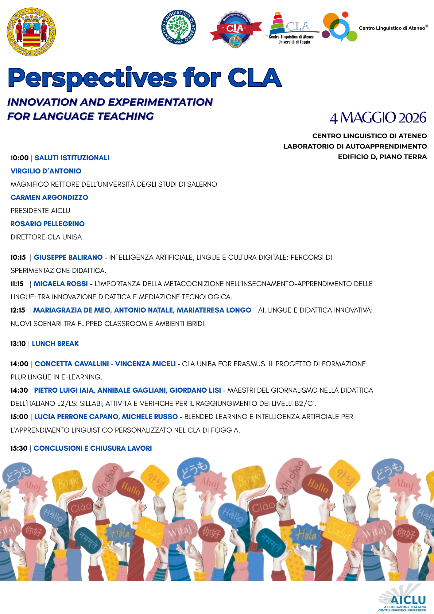 Innovazione e sperimentazione per la didattica delle lingue