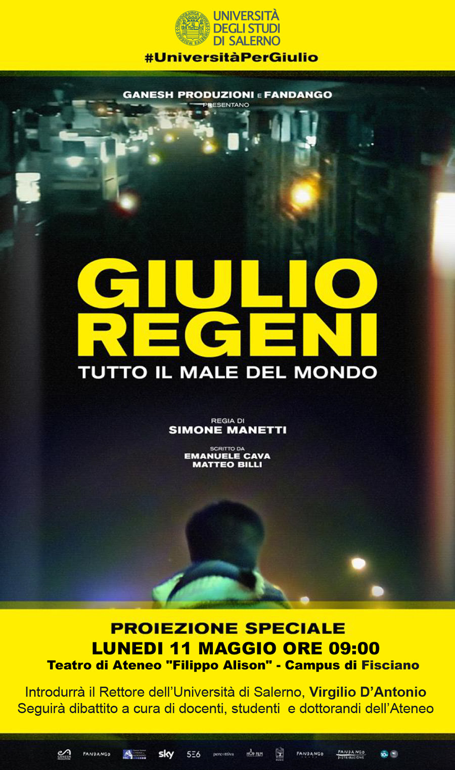 "Giulio Regeni. Tutto il male del mondo"