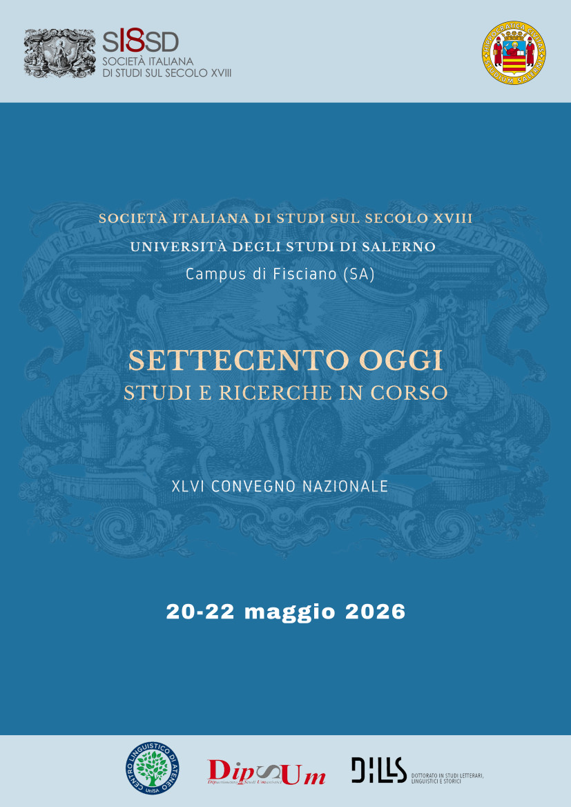 Settecento oggi: studi e ricerche in corso