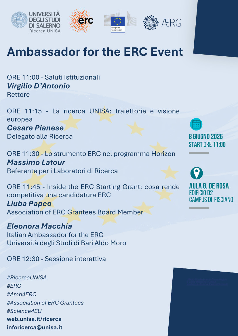 Ambassador for the ERC Event