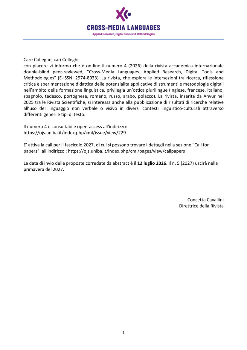 Cross-Media Languages