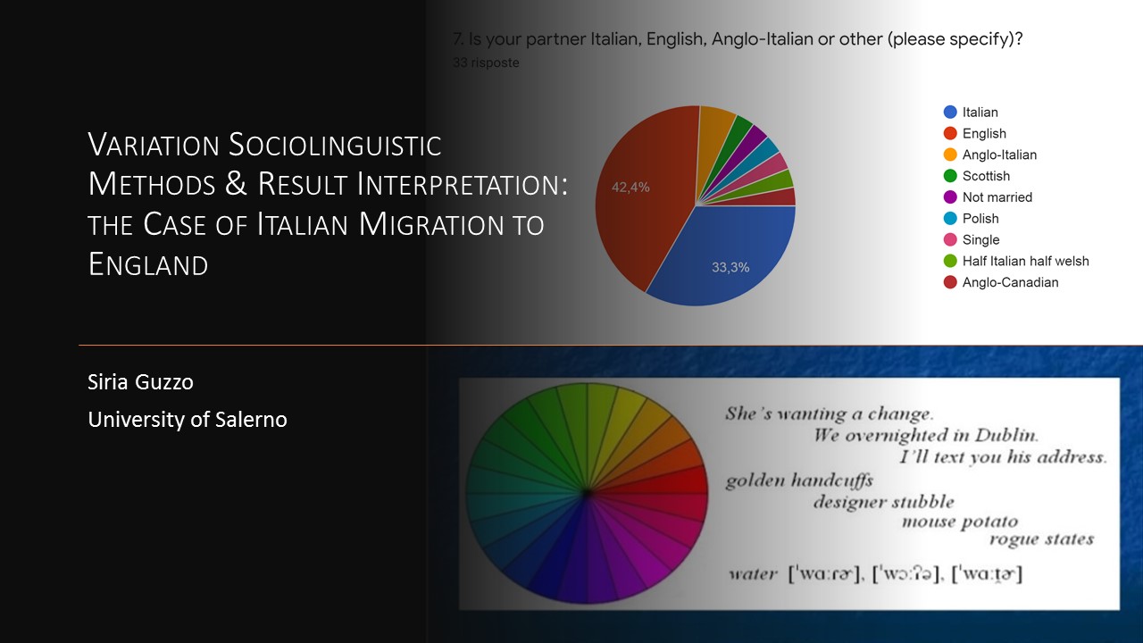 Variation Sociolinguistic Methods & Result Interpretation: the Case of Italian Migration to England