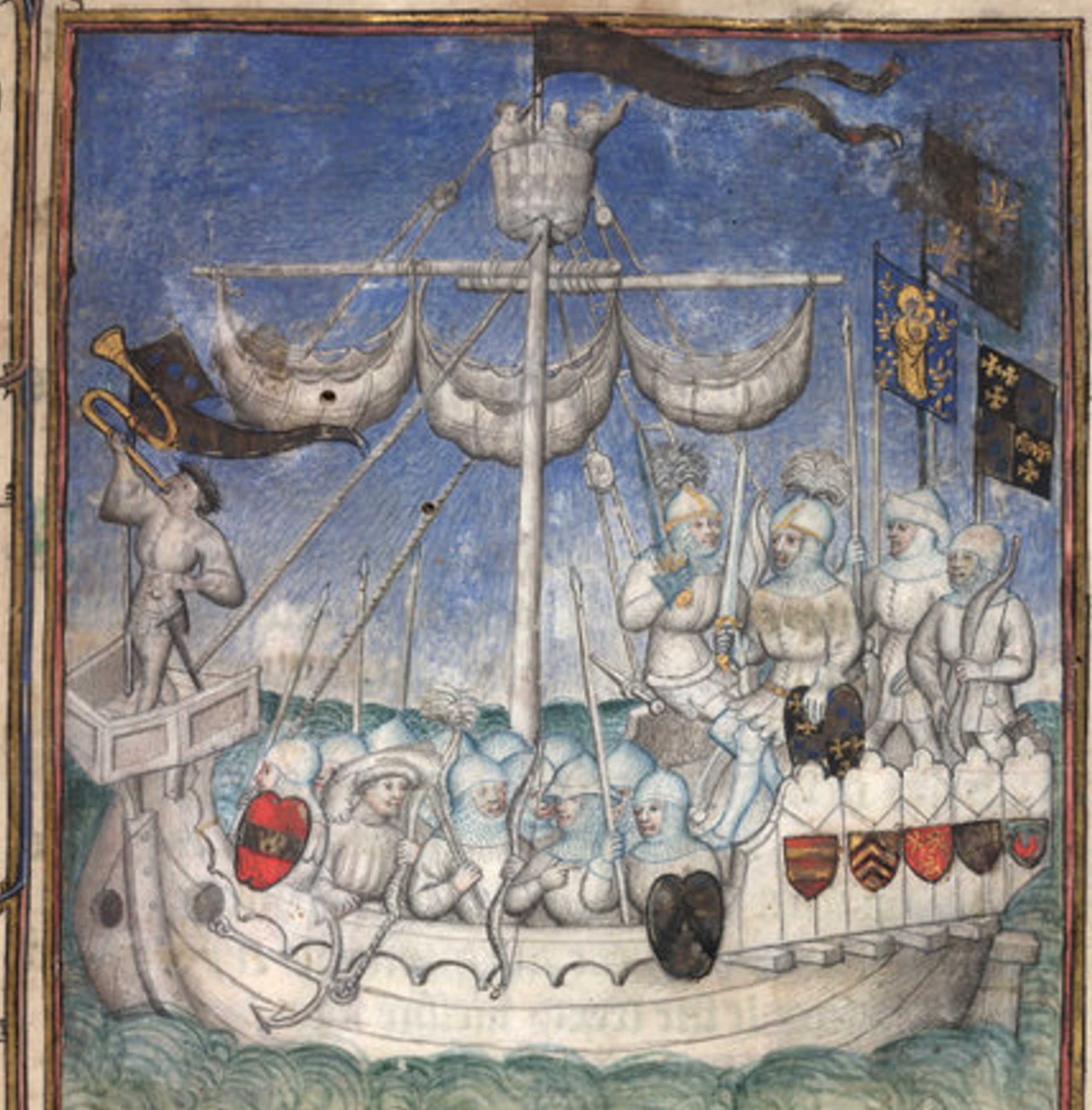 La navigazione mediterranea al tempo della "rivoluzione nautica” del Medioevo