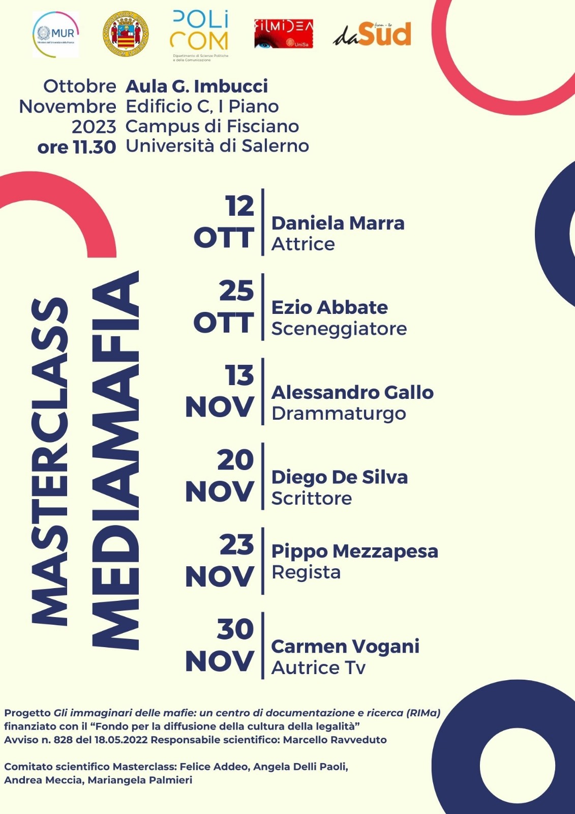 Masterclass "Mediamafia"