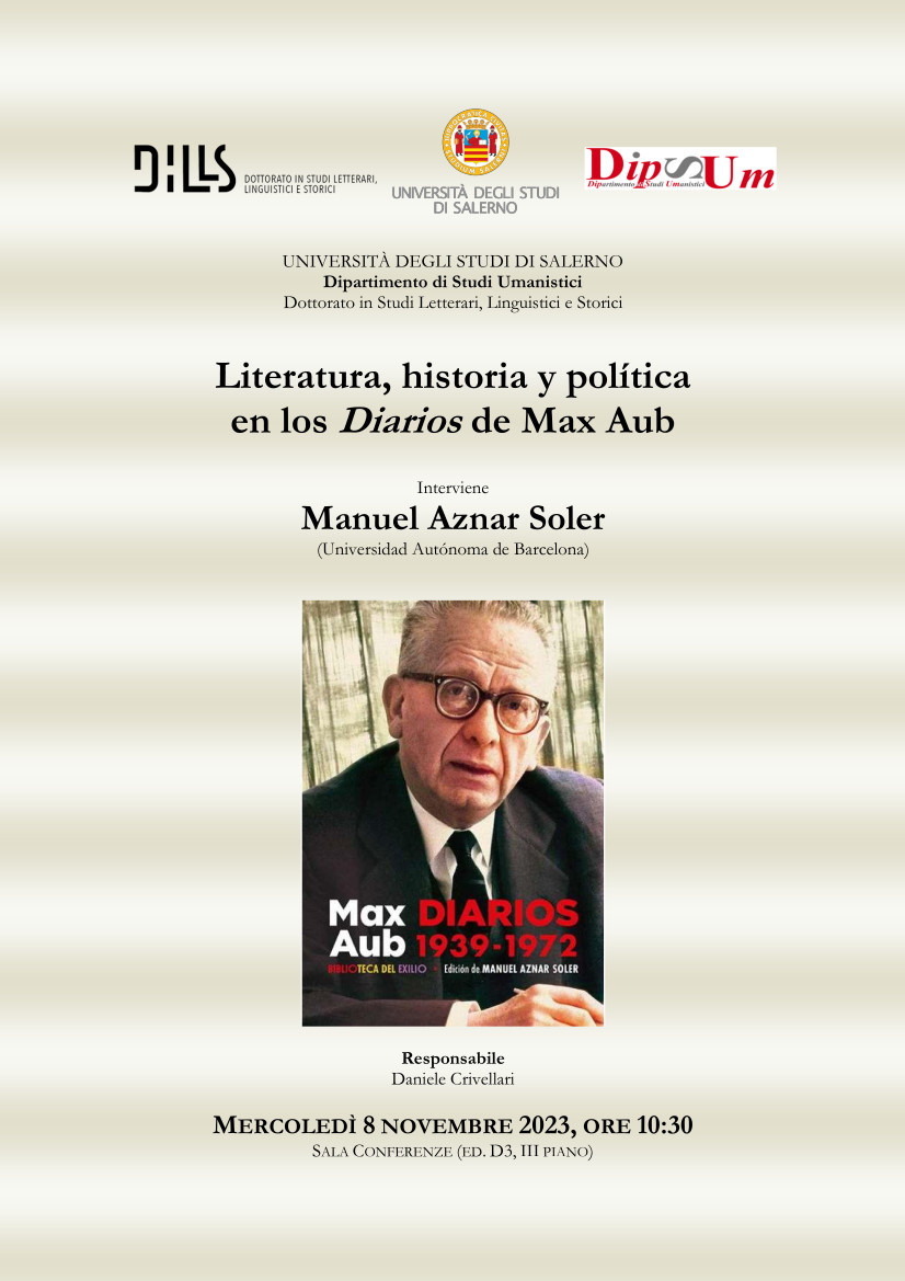 Literatura, historia y política en los Diarios de Max Aub