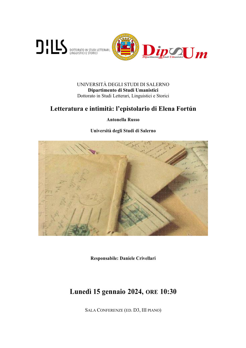 Letteratura e intimità: l’epistolario di Elena Fortún