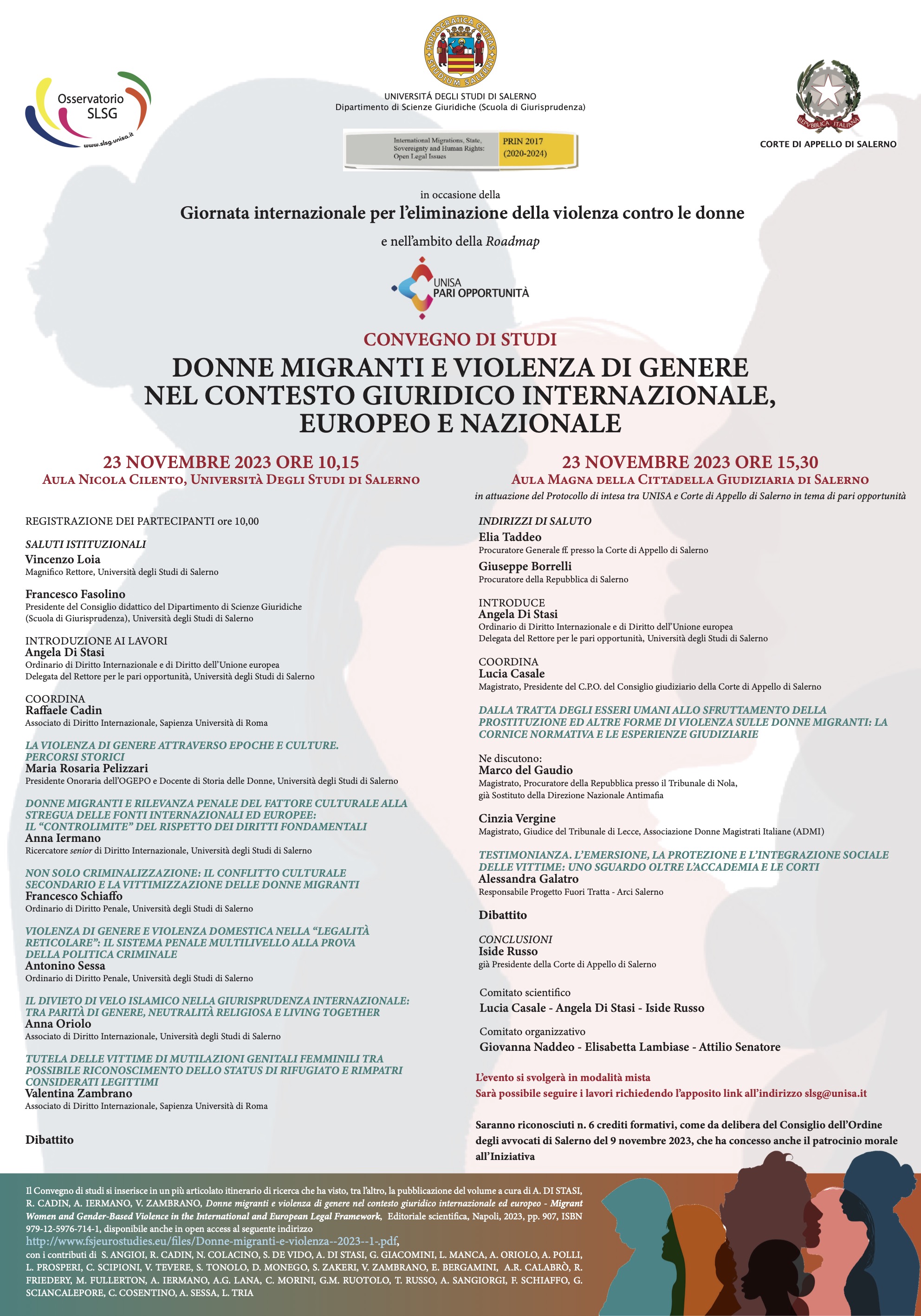 Donne migranti e violenza di genere nel contesto giuridico internazionale, europeo e nazionale